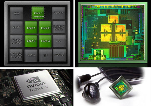 Полные подробности о четырехъядерном процессоре NVIDIA Tegra 3