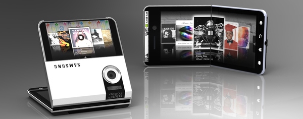 Samsung Flip: концепт складного смартфона с гибким дисплеем