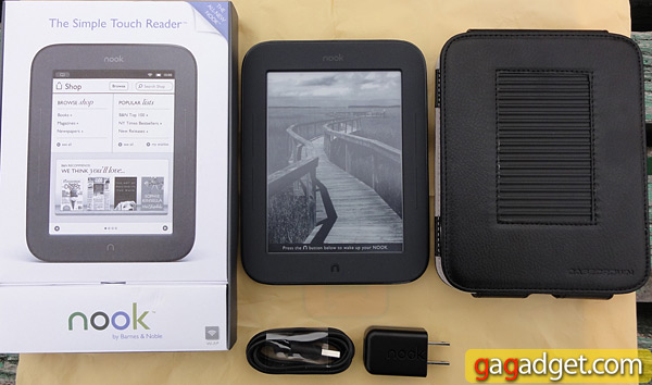 Обзор электронного ридера Barnes & Noble Nook The Simple Touch Reader-2