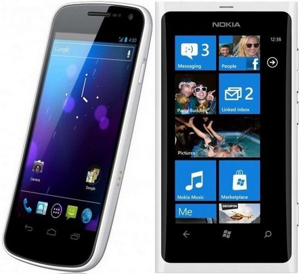 Белый и еще белее: смартфоны Samsung Galaxy Nexus и Nokia Lumia 800