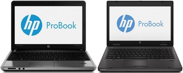 A large update of the HP ProBook notebooks