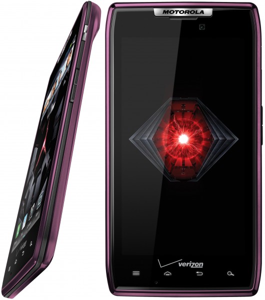 Смартфоны Motorola: фиолетовый DROID RAZR и DROID RAZR MAXX с аккумулятором на 3300 мАч-2
