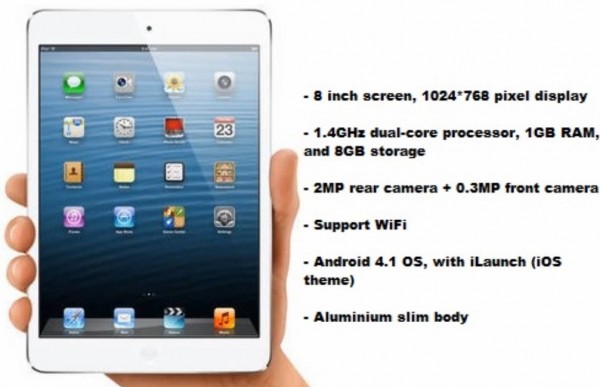 GooPad mini: первый клон iPad mini за $99-2