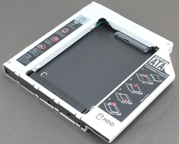 Donya DN-69810: переходник для замены в ноутбуке оптического привода быстрым SSD или ёмким HDD