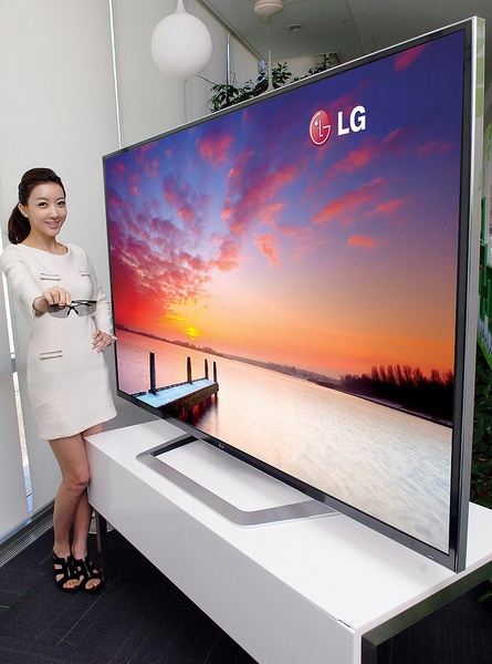 LG привезет на CES 2012 84-дюймовый 3D-телевизор с разрешением 4К-2