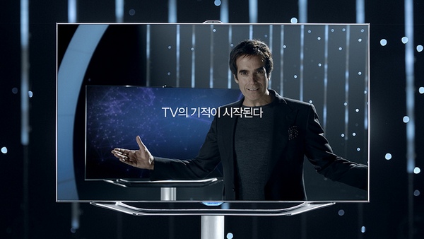 Копперфильд будет рекламировать телевизоры Samsung серии SmartTV-4