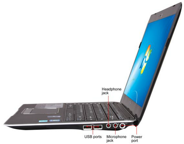 Ноутбук MSI X370 на базе AMD E-450-4