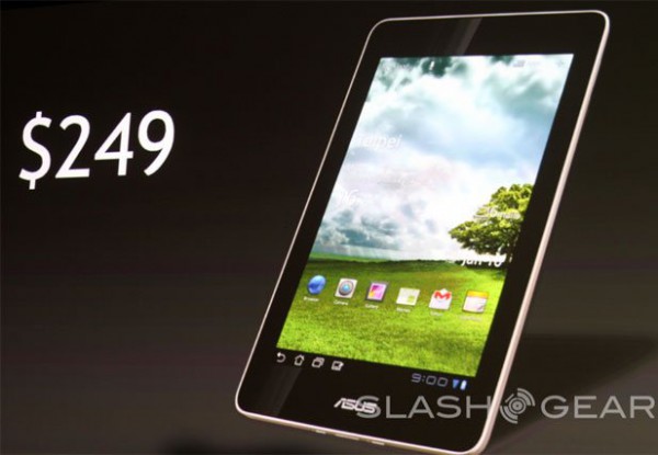 ASUS Eee Pad MeMO ME370T: 7-дюймовый планшет на NVIDIA Tegra 3 за $250