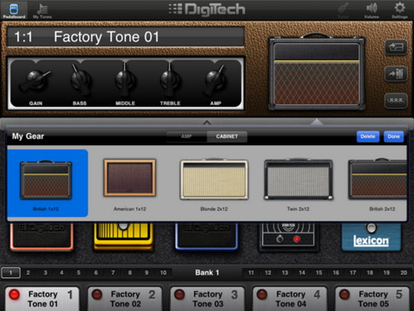 Процессор гитарных эффектов на основе iPad от DigiTech-4