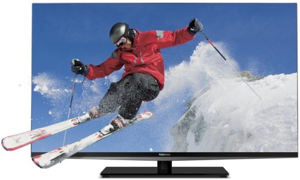 Два 3D-телевизора Toshiba с тонкими рамками: L6200 и L7200