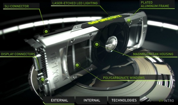 Видеокарта Nvidia GeForce GTX 690: два чипа Kepler за $1000-6