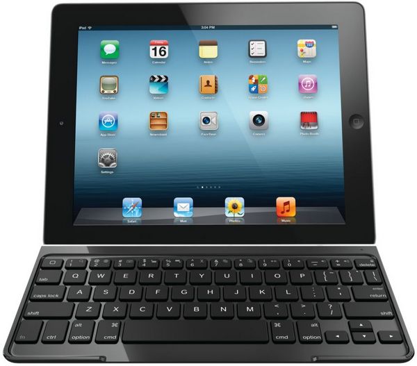 Bluetooth-клавиатура Logitech Ultrathin Keyboard Cover для последнего iPad-4