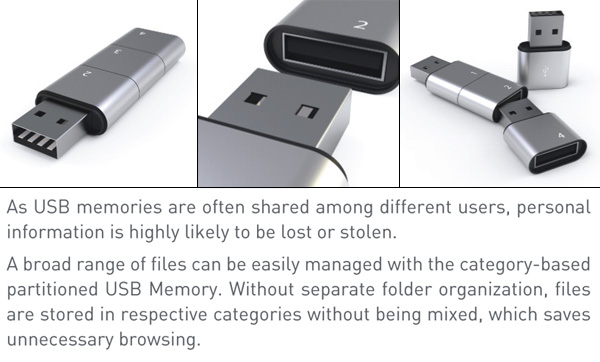 Amoeba: концепт модульных USB-флешек-4