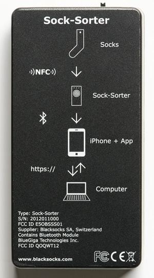Швейцарцы предложили сортировать носки с помощью RFID-меток и iPhone-2