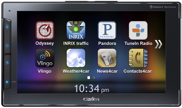 Счастье от iOS-приложений на экране автомобильного медиацентра Clarion Next Gate