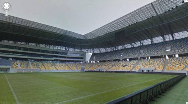 Google Street View предлагает "посетить" все стадионы Евро-2012 в Украине и Польше-5