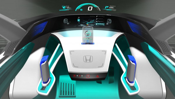Руководим смартфоном: концепт электромобиля Honda Micro Commuter-8