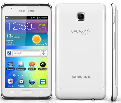Портативный медиаплеер Samsung Galaxy S Wi-Fi 4.2 с IPS-дисплеем на 4.2 дюйма-2