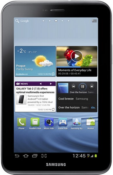 Samsung Galaxy Tab 2: первый 7-дюймовый планшет компании на Android 4.0