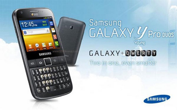 Samsung готовит смартфон Galaxy Y Pro Duos с поддержкой двух sim-карт