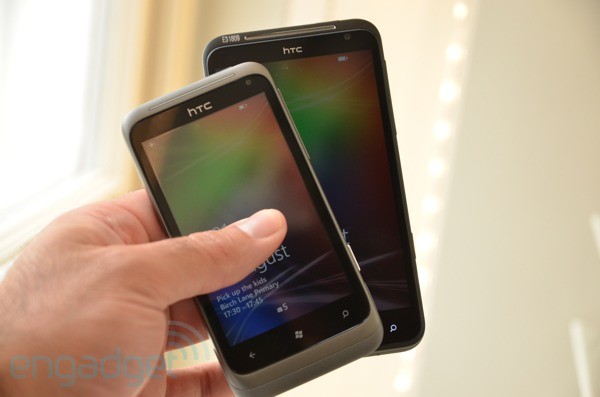 Cмартфоны HTC Titan и Radar с Windows Phone Mango