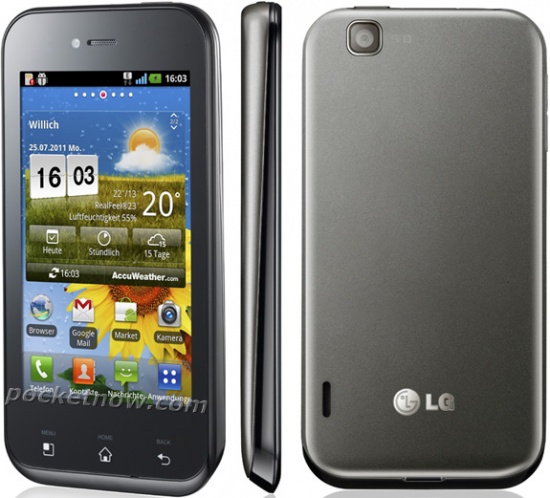 LG Optimus Sol: смартфон с 3,8-дюймовым дисплеем Ultra AMOLED-2