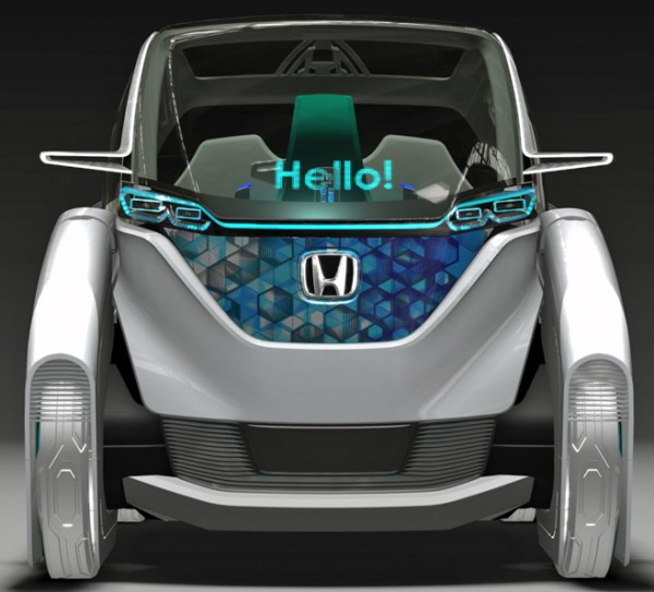 Руководим смартфоном: концепт электромобиля Honda Micro Commuter-3