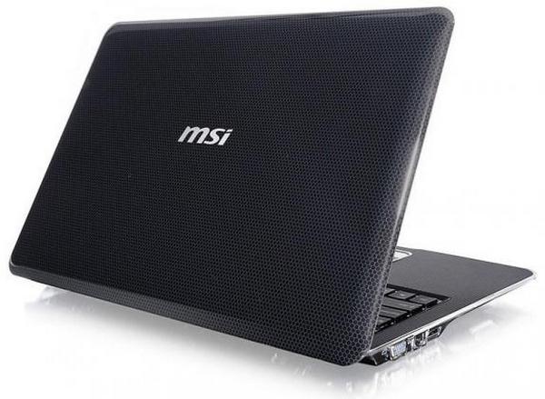 Ноутбук MSI X370 на базе AMD E-450-2
