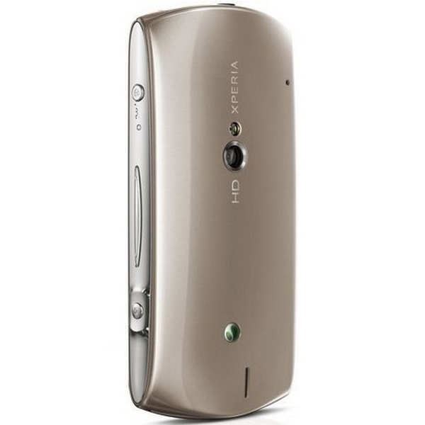 Хоть на королевский бал: смартфон Sony Ericsson Xperia neo V шампанского цвета