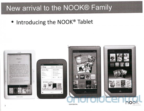 7-дюймовый планшет B&N Nook Tablet за $250 и падение цен на Nook Color и Nook Simple Touch-2