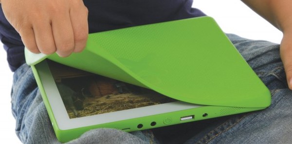 Планшет OLPC XO 3.0 с ручной зарядкой и солнечной панелью для учебных заведений