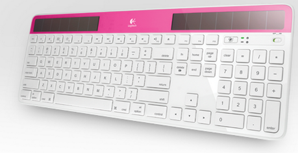 Яблочная версия клавиатуры Logitech Wireless Solar Keyboard K750-4