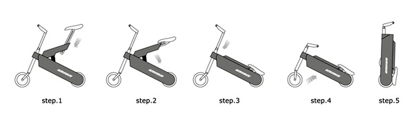 Концепт складного велосипеда Union-2