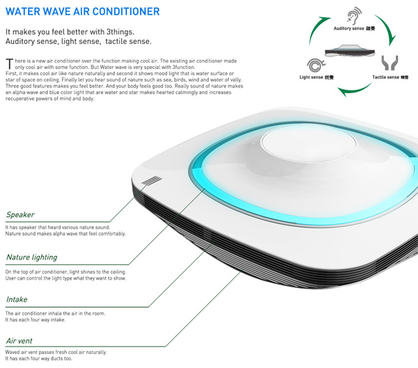 Water Wave: концепт кондиционера с визуальными и аудио эффектами-4