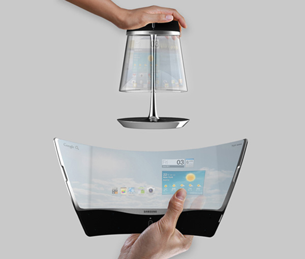 Samsung Waview: концептуальный гибрид планшета и настольной лампы-3