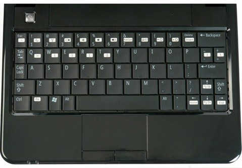Dell Inspiron 910: фотографии клавиатуры