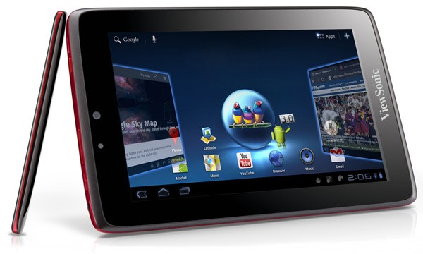 ViewSonic представила планшеты ViewPad 10 Pro с поддержкой ОС Windows 7 и Android 2.2, а также ViewPad 7x на Android 3.0 -2