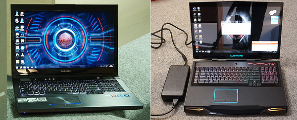 Лицом к лицу: игровой ноутбук Dell Alienware M18 против Samsung 700G7A