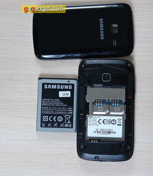 Обзор Android-смартфона с поддержкой двух SIM-карт Samsung Galaxy Y Duos (GT-S6102)-4