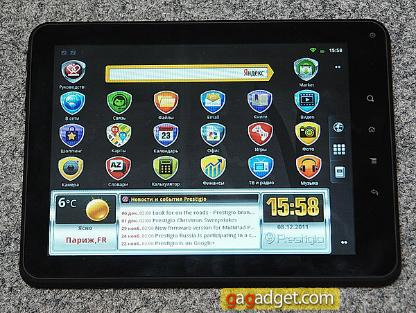 Обзор планшета Prestigio MultiPad PMP5080B 