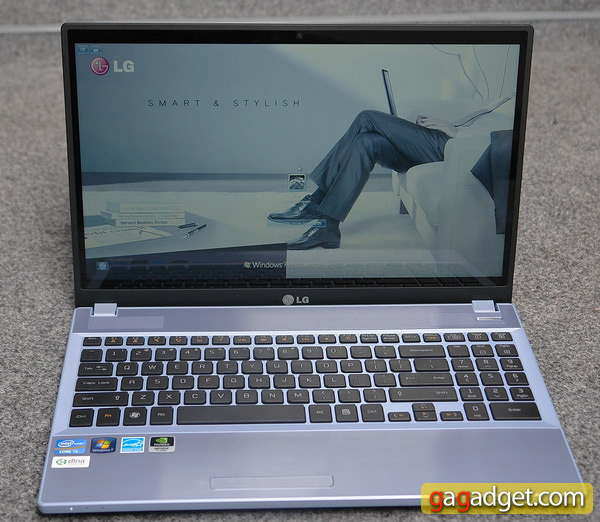 Обзор ноутбука LG P535 -10