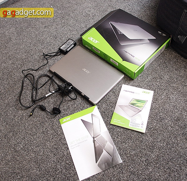 Обзор ультрабука Acer Aspire S3 -2