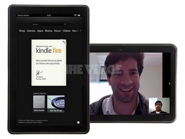 Утечка: так будут выглядеть новые планшеты Amazon Kindle Fire-2