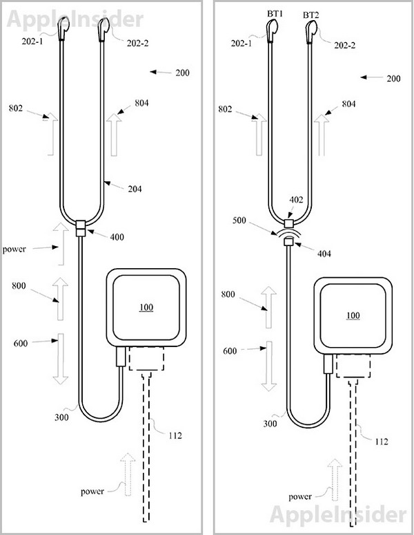Apple получила патент на полубеспроводные наушники-2