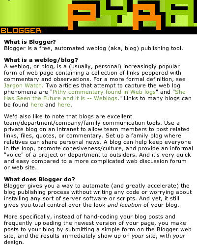 hITstory: история сервиса Blogger или как рождалась блогосфера-8