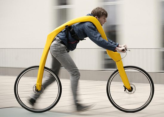 Fliz Bike: концепт беспедального велосипеда