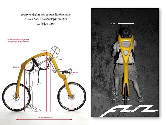 Fliz Bike: концепт беспедального велосипеда-2