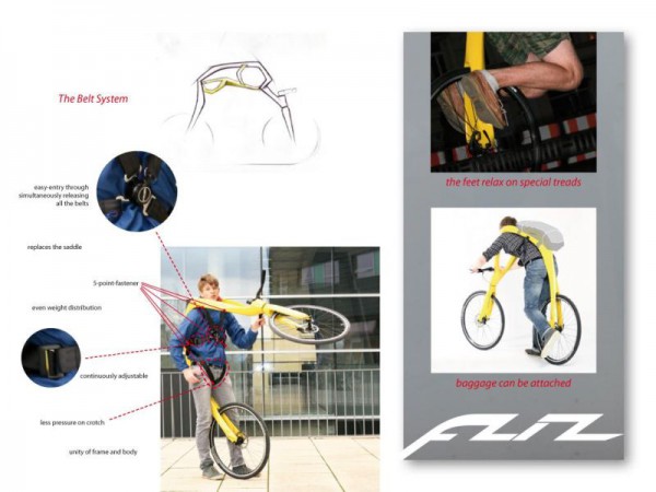 Fliz Bike: концепт беспедального велосипеда-6
