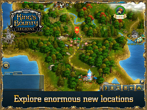 Бесплатная King's Bounty: Legions и анонс Warhammer Quest для iPad и iPhone-5