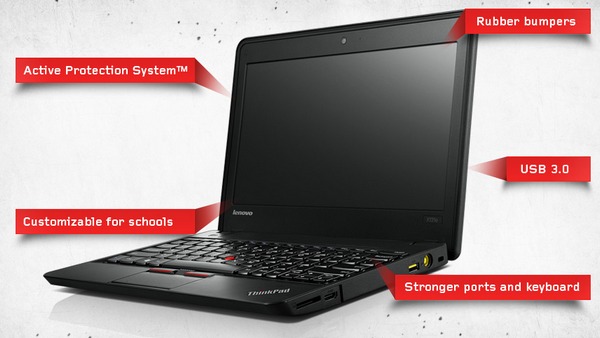 Ноутбук Lenovo ThinkPad X131e:  11.6", относительная защита и AMD Brazos 2.0